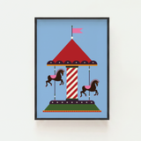 "Just One More Ride!" Art Print