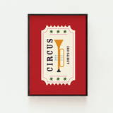 "One Ticket, Please!" Art Print