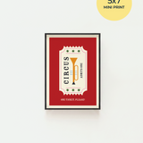 "One Ticket, Please!" Art Print