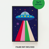 Personalized Space Adventure Art Print Set — Set of 3